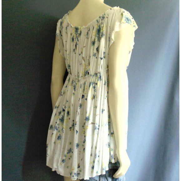 We The Free Sam Off The Shoulder Floral Top L - Picture 7 of 8